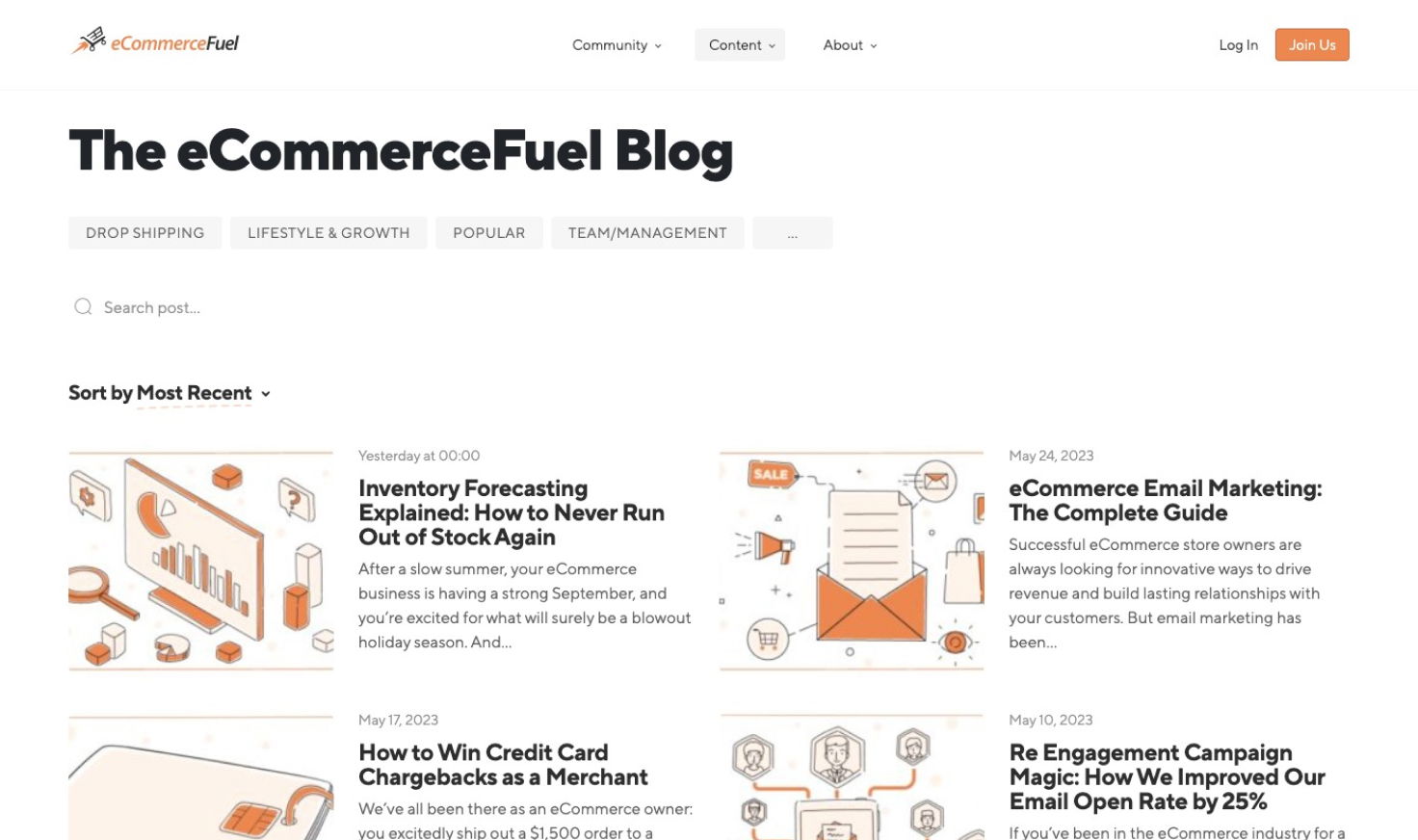 eCommerce Fuel Blog