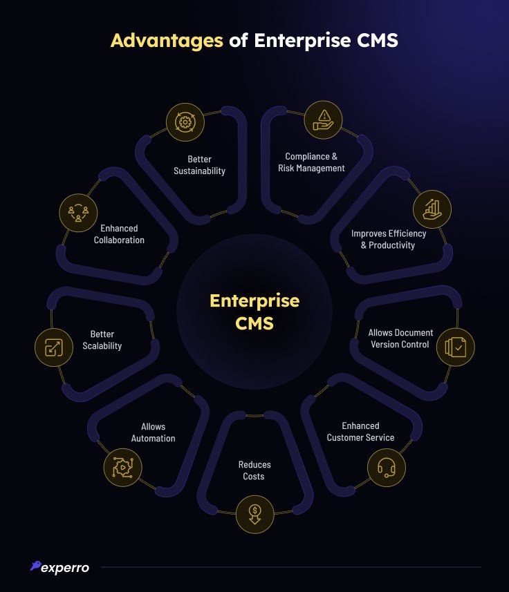 Advantages of Enterprise CMS